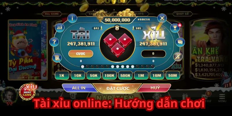 Tài xỉu online: Hướng dẫn chơi